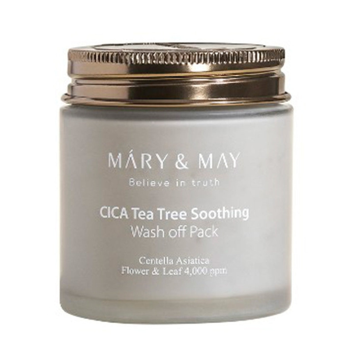 Mary&May Cica Tea Tree Verzachtende Wash Off Pack - 125 g in de groep BEAUTY & HEALTH / Huidsverzorging / Gezicht / Maskers bij TP E-commerce Nordic AB (D29265)