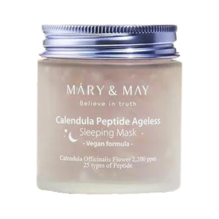 Mary&May Calendula Peptide Leeftijdloos Slaapmasker - 110 g in de groep BEAUTY & HEALTH / Huidsverzorging / Gezicht / Maskers bij TP E-commerce Nordic AB (D29273)