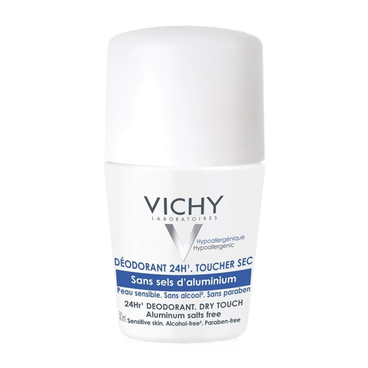 Vichy Deodorant 24 Uur Aluminium Zoutvrije Roll-on 50 ml in de groep BEAUTY & HEALTH / Geuren & Parfum / Deodorant / Deodorant voor mannen bij TP E-commerce Nordic AB (D29290)