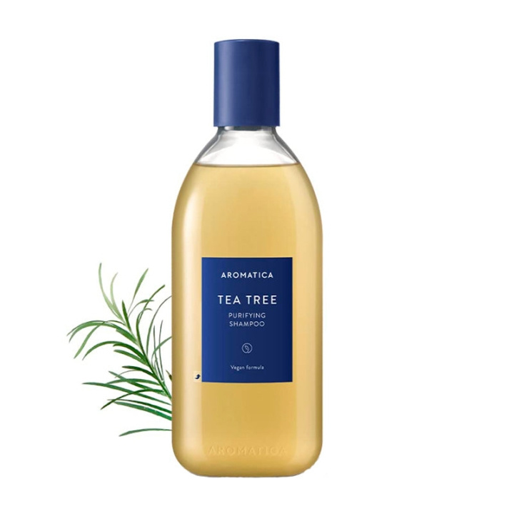 Aromatica Tea Tree zuiverende shampoo - 400 ml in de groep BEAUTY & HEALTH / Haar & Styling / Haarverzorging / Shampoo bij TP E-commerce Nordic AB (D29367)