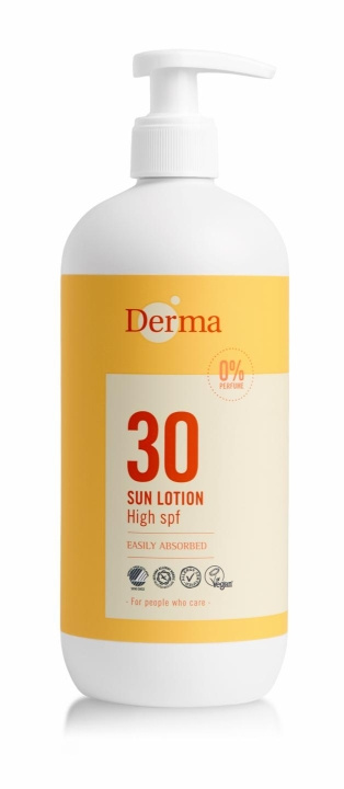 Derma Zonnebrandcrème SPF 30 500 ml in de groep BEAUTY & HEALTH / Huidsverzorging / Zonnebank / Zonnebescherming bij TP E-commerce Nordic AB (D29382)