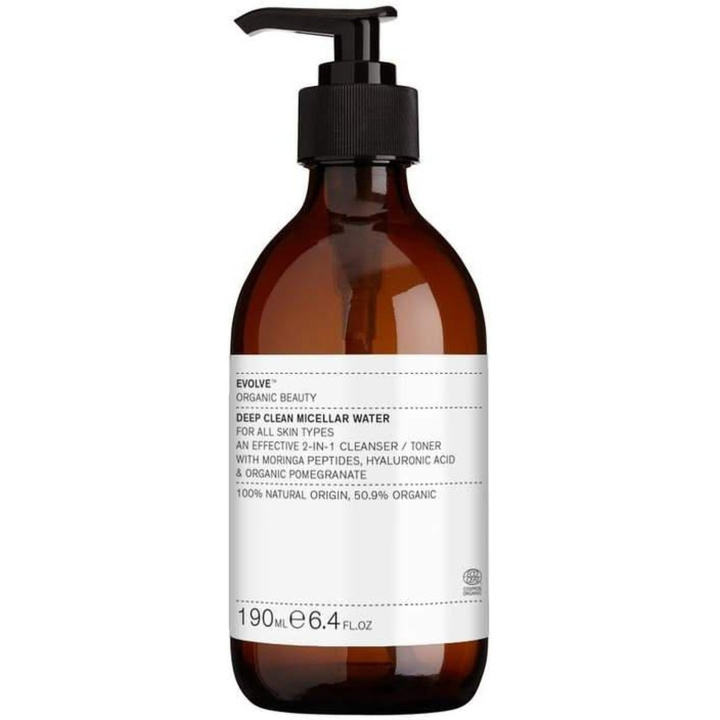 Evolve Beauty Evolve - Diep Reinigend Micellair Water 190 ml in de groep BEAUTY & HEALTH / Huidsverzorging / Gezicht / Schoonmaak bij TP E-commerce Nordic AB (D29402)