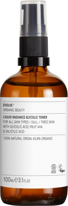 Evolve Beauty Evolve - Glycolic Toner 100 ml vloeibare glans in de groep BEAUTY & HEALTH / Huidsverzorging / Gezicht / Schoonmaak bij TP E-commerce Nordic AB (D29403)