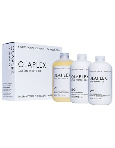 Olaplex Salon Intro Kit 3 - 3 x 525 ml in de groep BEAUTY & HEALTH / Haar & Styling / Haarverzorging / Haarmasker bij TP E-commerce Nordic AB (D29412)