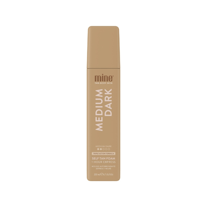 minetan Bruiningsschuim 200 ml - Medium Donker in de groep BEAUTY & HEALTH / Huidsverzorging / Zonnebank / Bruin zonder zon bij TP E-commerce Nordic AB (D29445)