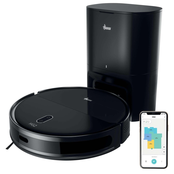 Hoover Robotdammsugare HG2 Våt & Torr med Tömningsstation in de groep HUISHOUDEN & TUIN / Schoonmaakproducten / Stofzuigers & Accessoires / Robotstofzuigers bij TP E-commerce Nordic AB (D29519)