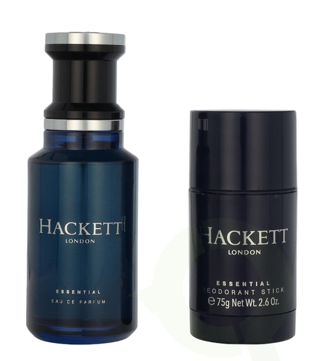 Hackett London Hackett Essential Giftset 175 ml Edp Spray 100 ml/Deo Stick 75 gr in de groep BEAUTY & HEALTH / Geuren & Parfum / Parfum / Parfumdoosjes bij TP E-commerce Nordic AB (D29626)