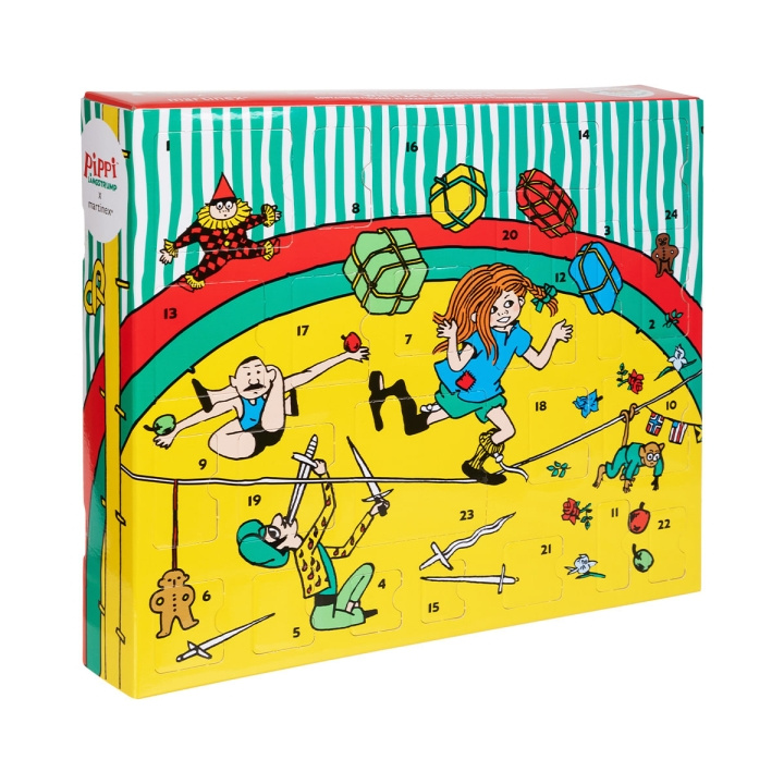 Pippi Långstrump Pippi Langkous - Adventskalender 2024 (35827030) in de groep SPEELGOED, KINDER- & BABYPRODUCTEN / Speelgoed / Adventkalender bij TP E-commerce Nordic AB (D29653)