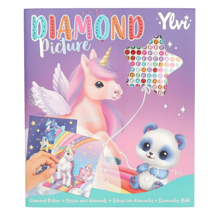 Ylvi Creëer je eigen Diamond-stickerboek - (0413483) in de groep SPEELGOED, KINDER- & BABYPRODUCTEN / Speelgoed / Ambachten bij TP E-commerce Nordic AB (D29663)