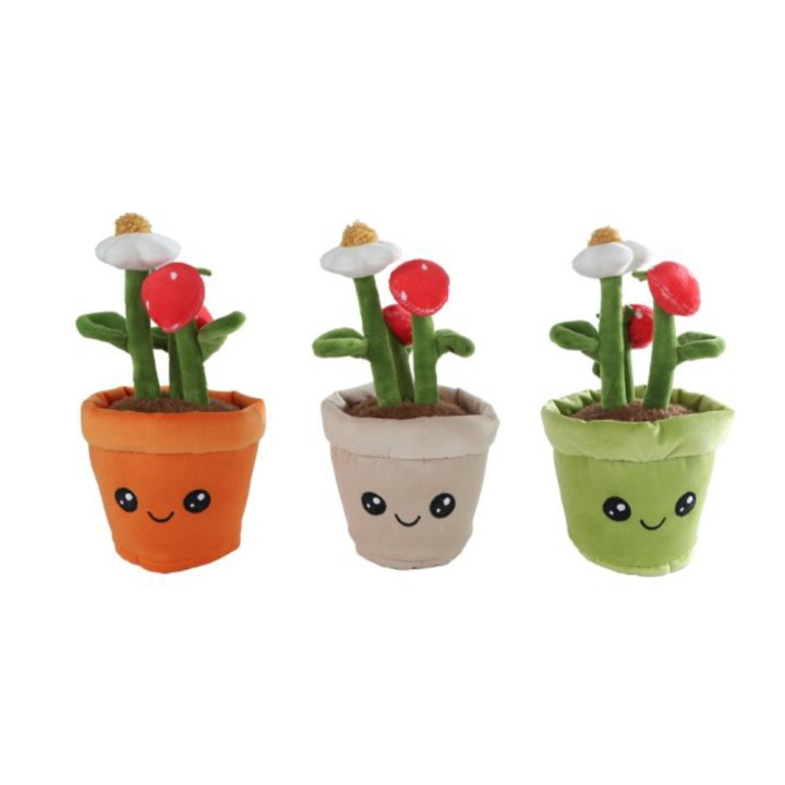 Take Me Home Pluche Aardbeiplant (154938) in de groep SPEELGOED, KINDER- & BABYPRODUCTEN / Babyspeelgoed / Knuffels bij TP E-commerce Nordic AB (D29669)
