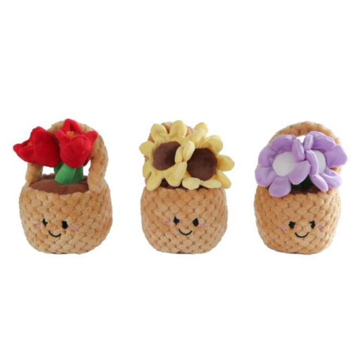 Take Me Home Pluche bloemenmand (154940) in de groep SPEELGOED, KINDER- & BABYPRODUCTEN / Babyspeelgoed / Knuffels bij TP E-commerce Nordic AB (D29670)