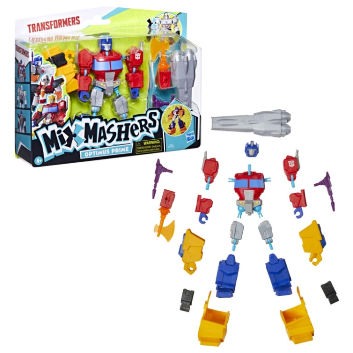 Marvel Tranformers - Mixmashers Optimus Prime Actiefiguur (F9737) in de groep SPEELGOED, KINDER- & BABYPRODUCTEN / Speelgoed / Figuren, Miniaturen & accessoires bij TP E-commerce Nordic AB (D29679)