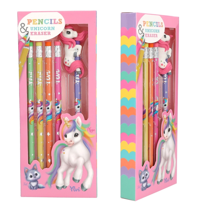 Ylvi Regenboog Potlodenset - Regenboog in de groep SPEELGOED, KINDER- & BABYPRODUCTEN / Speelgoed / Ambachten bij TP E-commerce Nordic AB (D29682)