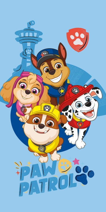 Paw Patrol Boy - Badhanddoek - 70x140 cm (8014785) in de groep SPEELGOED, KINDER- & BABYPRODUCTEN / Babygadgets / Bad bij TP E-commerce Nordic AB (D29695)
