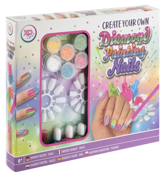 XO Style Creëer je eigen diamanten kunstnagels (230008) in de groep SPEELGOED, KINDER- & BABYPRODUCTEN / Speelgoed / Ambachten bij TP E-commerce Nordic AB (D29696)
