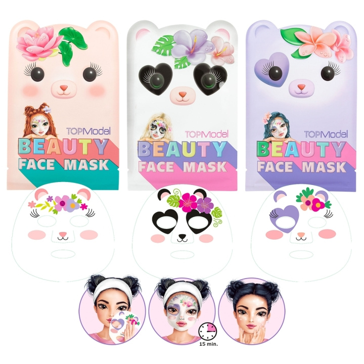 TOPModel (Bundel) TOPModel - Gezichtsmasker Animal BEAUTY and ME ( 0412824 ) in de groep SPEELGOED, KINDER- & BABYPRODUCTEN / Speelgoed / Ambachten bij TP E-commerce Nordic AB (D29718)
