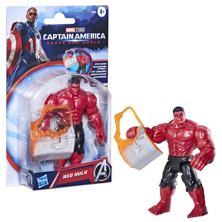 Marvel Captain America: Brave New World - Red Hulk (G0072) in de groep SPEELGOED, KINDER- & BABYPRODUCTEN / Speelgoed / Figuren, Miniaturen & accessoires bij TP E-commerce Nordic AB (D29729)