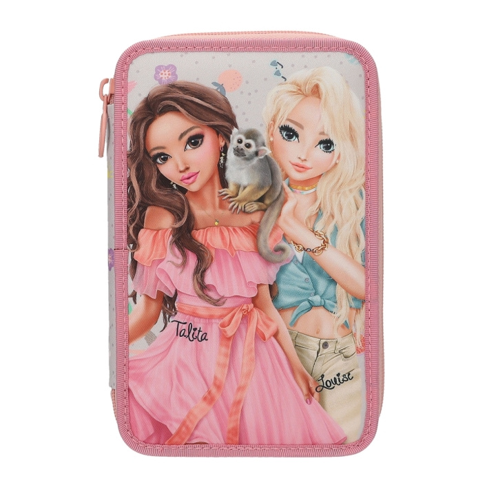 TOPModel Drievoudig etui JUICY - abrikoos, roze, geel (413324) in de groep SPEELGOED, KINDER- & BABYPRODUCTEN / Speelgoed / Etui bij TP E-commerce Nordic AB (D29734)