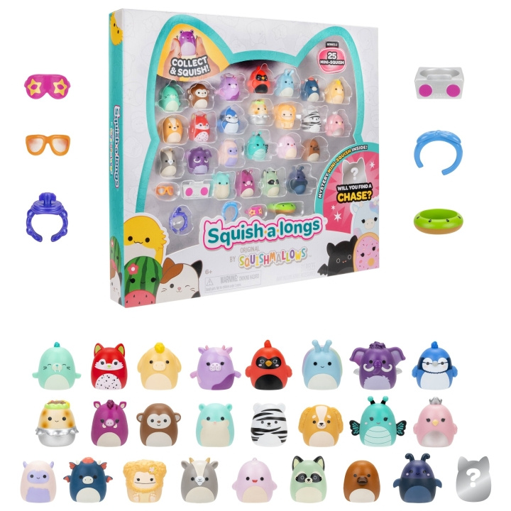 Squishalongs 2,5 cm 25 Pak S2 (SKU: 2510134) in de groep SPEELGOED, KINDER- & BABYPRODUCTEN / Speelgoed / Figuren, Miniaturen & accessoires bij TP E-commerce Nordic AB (D29754)