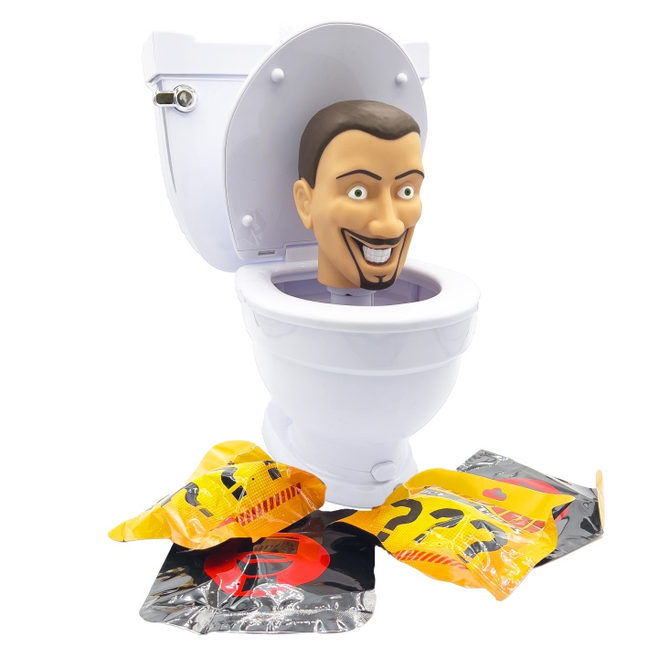 Skibidi Toilet Mystery verrassingstoilet (1330) in de groep SPEELGOED, KINDER- & BABYPRODUCTEN / Speelgoed / Figuren, Miniaturen & accessoires bij TP E-commerce Nordic AB (D29755)