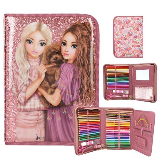 TOPModel Groot Etui FLORAL ( 0413056 ) in de groep SPEELGOED, KINDER- & BABYPRODUCTEN / Speelgoed / Ambachten bij TP E-commerce Nordic AB (D29773)