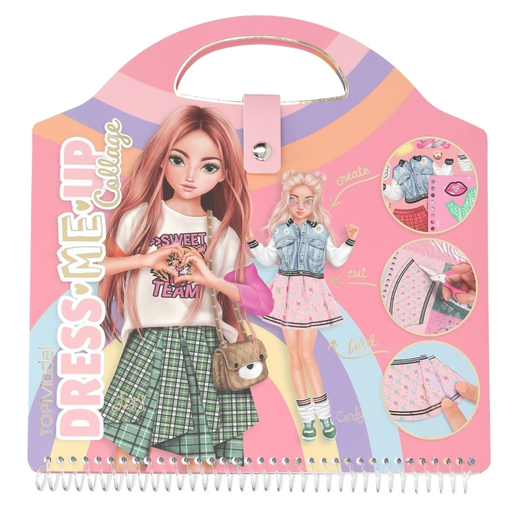 TOPModel Dress Me Up Collage Boek - (413574) in de groep SPEELGOED, KINDER- & BABYPRODUCTEN / Speelgoed / Ambachten bij TP E-commerce Nordic AB (D29774)