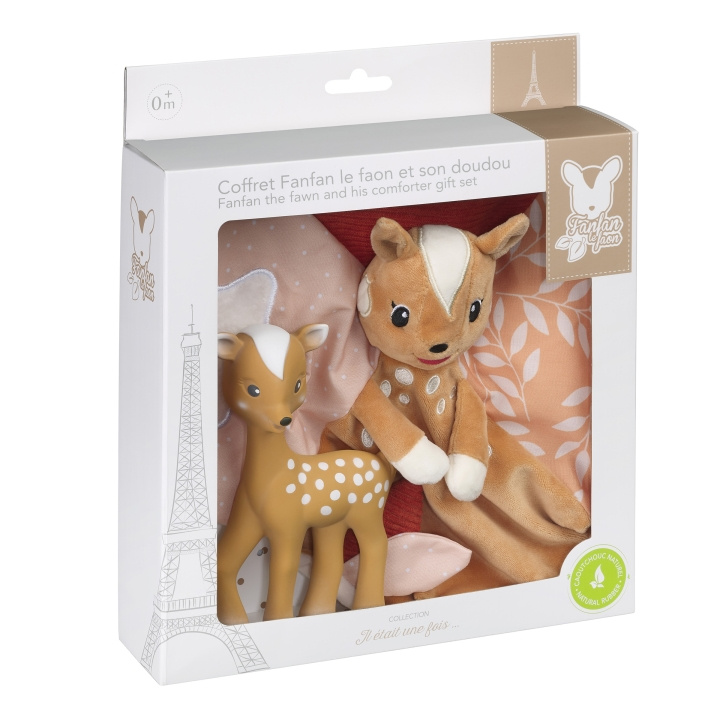 Sophie la Girafe le Faon + knuffel Giftset (850808) in de groep SPEELGOED, KINDER- & BABYPRODUCTEN / Babyspeelgoed / Knuffels bij TP E-commerce Nordic AB (D29794)