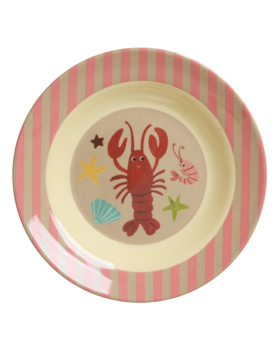 RICE Melamine Kids Schaal - Koraal Oceaan - 250 ml in de groep SPEELGOED, KINDER- & BABYPRODUCTEN / Eten & Drinken / Kinderservies bij TP E-commerce Nordic AB (D29805)