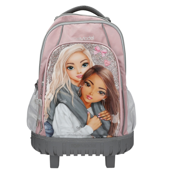TOPModel School Rugzak trolley MY BFF - Roze-Grijs (413317) in de groep SPEELGOED, KINDER- & BABYPRODUCTEN / Reizen / Kindertassen / Rugzakken bij TP E-commerce Nordic AB (D29809)