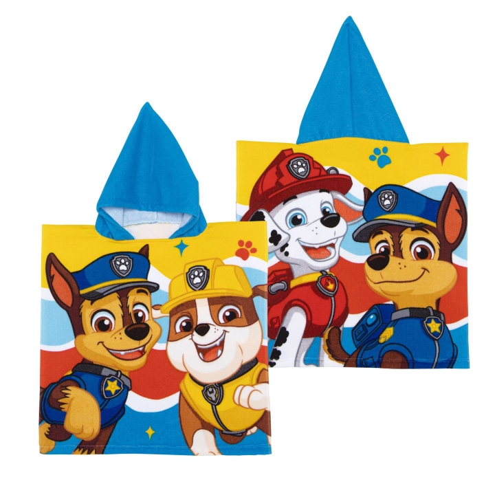Paw Patrol microvezel poncho - 50 x 100 cm (PW16855) in de groep SPEELGOED, KINDER- & BABYPRODUCTEN / Babygadgets / Bad bij TP E-commerce Nordic AB (D29825)