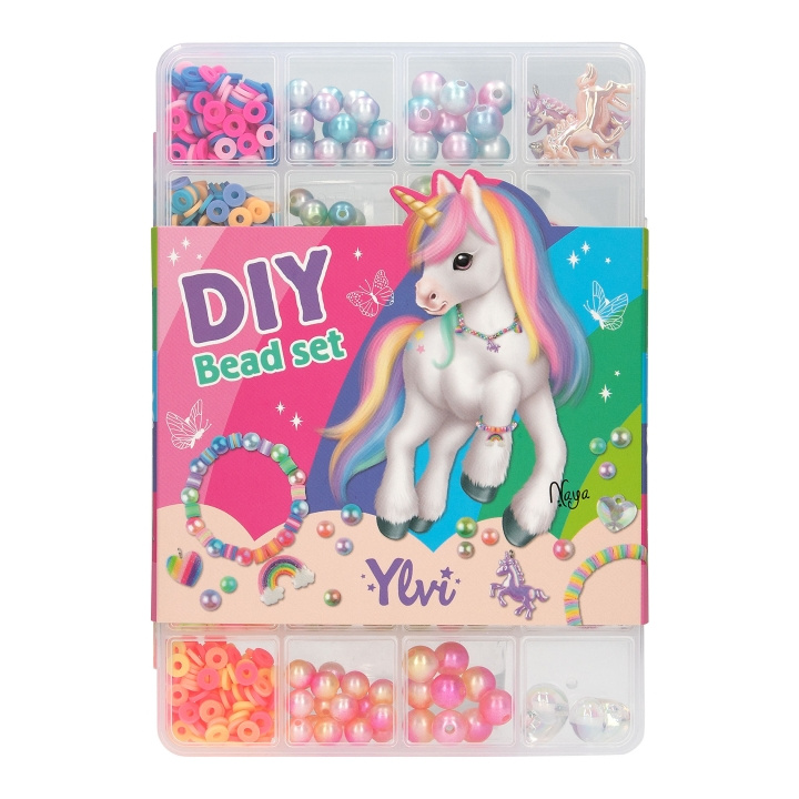 Ylvi DIY regenboog kralen set - (0413419) in de groep SPEELGOED, KINDER- & BABYPRODUCTEN / Speelgoed / Ambachten bij TP E-commerce Nordic AB (D29827)