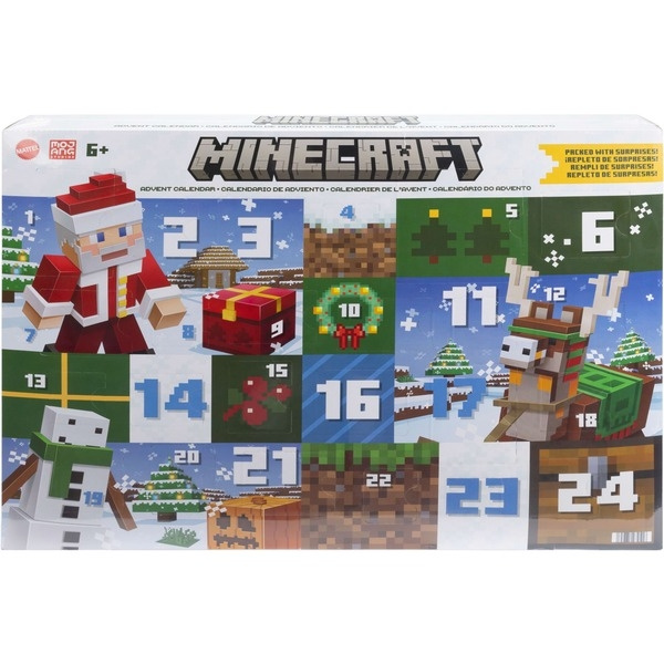 MINECRAFT Adventskalender 2024 (HMX86) in de groep SPEELGOED, KINDER- & BABYPRODUCTEN / Speelgoed / Adventkalender bij TP E-commerce Nordic AB (D29829)