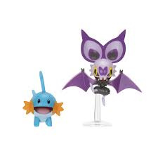 Pokémon Strijdfiguur - Noibat & Mudkip (PKW4051) in de groep SPEELGOED, KINDER- & BABYPRODUCTEN / Speelgoed / Speelgoedauto\'s bij TP E-commerce Nordic AB (D29834)
