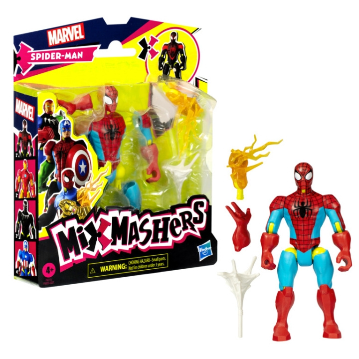 Marvel Spider-Man Mix Mashers Actiefiguur (F9213) in de groep SPEELGOED, KINDER- & BABYPRODUCTEN / Speelgoed / Figuren, Miniaturen & accessoires bij TP E-commerce Nordic AB (D29836)