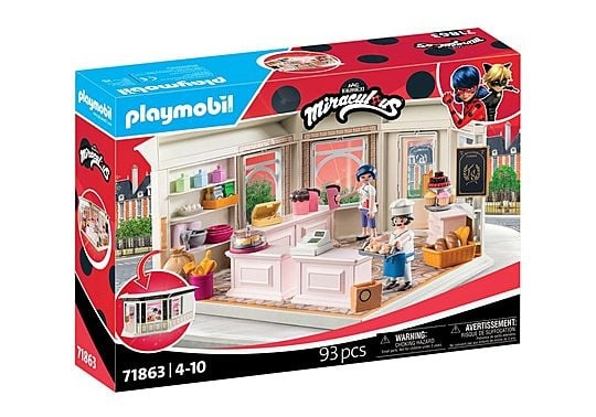 Playmobil Miraculous - Franse bakkerij (71863) in de groep SPEELGOED, KINDER- & BABYPRODUCTEN / Speelgoed / Speelset bij TP E-commerce Nordic AB (D29846)