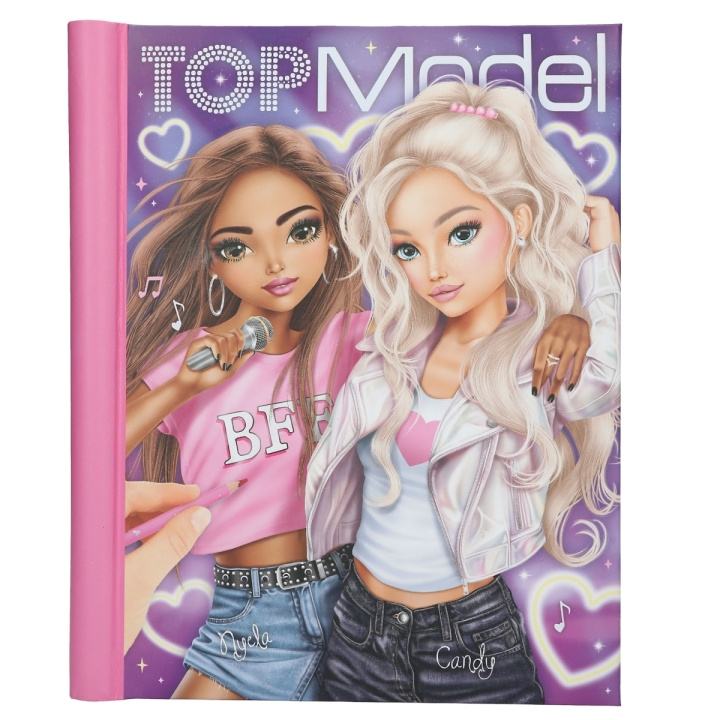 TOPModel Kleurboek met LED en geluid MIJN BFF (413722) in de groep SPEELGOED, KINDER- & BABYPRODUCTEN / Speelgoed / Ambachten bij TP E-commerce Nordic AB (D29854)