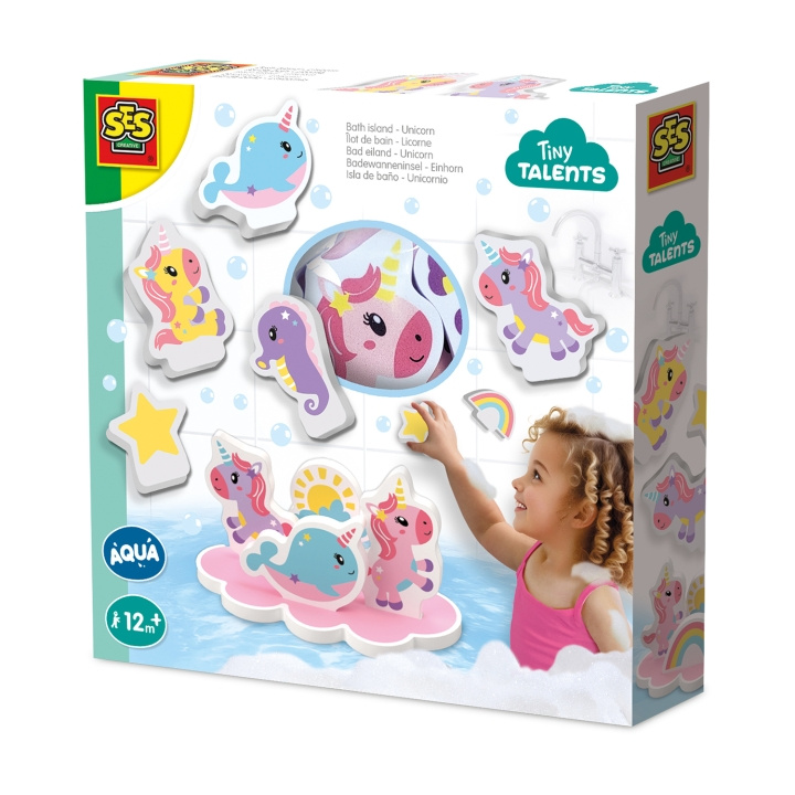 SES Creative Badtijd Eenhoorneiland - (S13253) in de groep SPEELGOED, KINDER- & BABYPRODUCTEN / Babygadgets / Bad bij TP E-commerce Nordic AB (D29869)