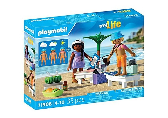 Playmobil Mijn leven: Stelletjesreis aan het strand (71908) in de groep SPEELGOED, KINDER- & BABYPRODUCTEN / Speelgoed / Speelset bij TP E-commerce Nordic AB (D29876)