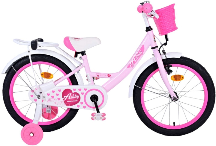Volare Kinderfiets 18 - Ashley Roze (51800) in de groep SPEELGOED, KINDER- & BABYPRODUCTEN / Buitenspeelgoed / Fietsen & Steppen bij TP E-commerce Nordic AB (D29887)