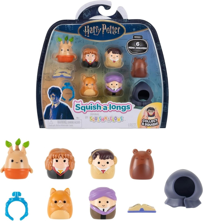 Squishalongs - Harry Potter 6 Set Asst (2520274) in de groep SPEELGOED, KINDER- & BABYPRODUCTEN / Speelgoed / Figuren, Miniaturen & accessoires bij TP E-commerce Nordic AB (D29903)