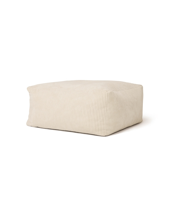 Kids Concept Poef - Gebroken wit - 85x85x34 cm in de groep SPEELGOED, KINDER- & BABYPRODUCTEN / Kinderkamer / Overige meubels bij TP E-commerce Nordic AB (D29905)
