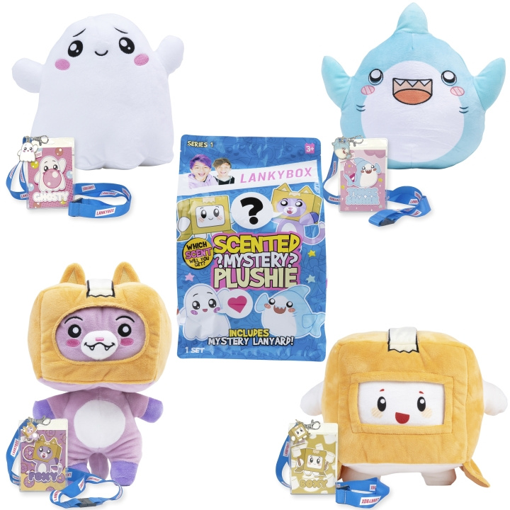 LankyBox Mysterie Pluche Geurend 28 cm (2500A) in de groep SPEELGOED, KINDER- & BABYPRODUCTEN / Speelgoed / Figuren, Miniaturen & accessoires bij TP E-commerce Nordic AB (D29913)