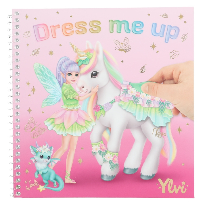Ylvi Dress Me Up Stickerboek (413749) in de groep SPEELGOED, KINDER- & BABYPRODUCTEN / Speelgoed / Ambachten bij TP E-commerce Nordic AB (D29921)