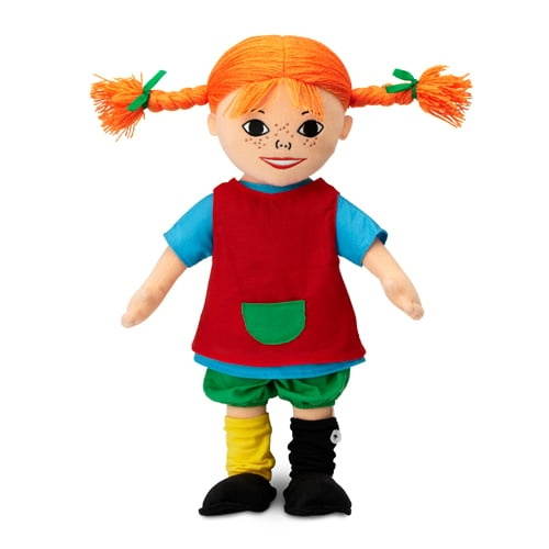 Pippi Långstrump Pippi Langstuffend - Pippi pop - 40 cm (18086) in de groep SPEELGOED, KINDER- & BABYPRODUCTEN / Speelgoed / Docks & Accessoires bij TP E-commerce Nordic AB (D29948)