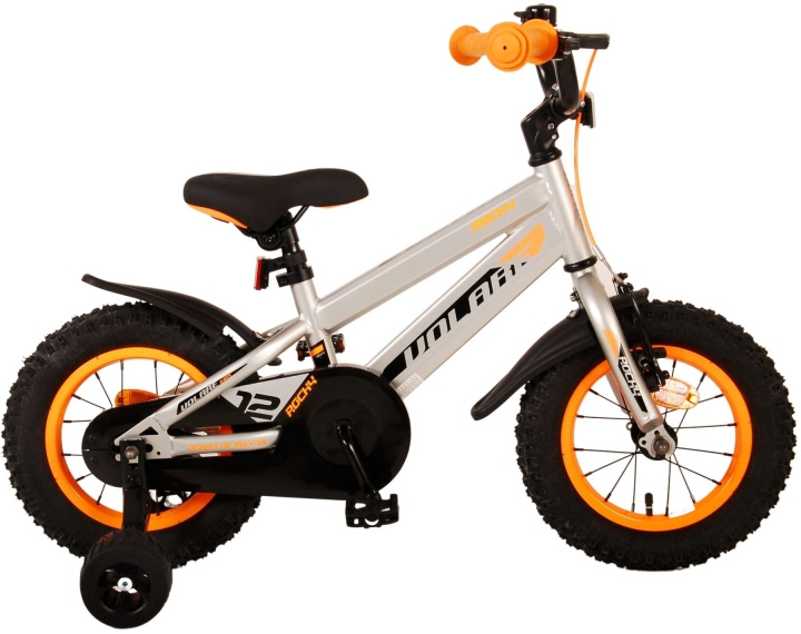 Volare Kinderfiets 12 - Rocky Grijs (51209) in de groep SPEELGOED, KINDER- & BABYPRODUCTEN / Buitenspeelgoed / Fietsen & Steppen bij TP E-commerce Nordic AB (D29961)