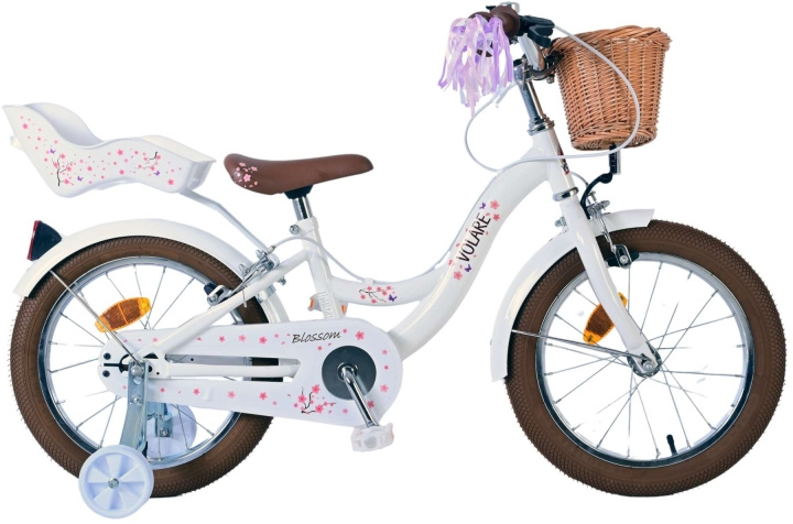 Volare Kinderfiets Blossom 16 CB wit (51653) in de groep SPEELGOED, KINDER- & BABYPRODUCTEN / Buitenspeelgoed / Fietsen & Steppen bij TP E-commerce Nordic AB (D29966)