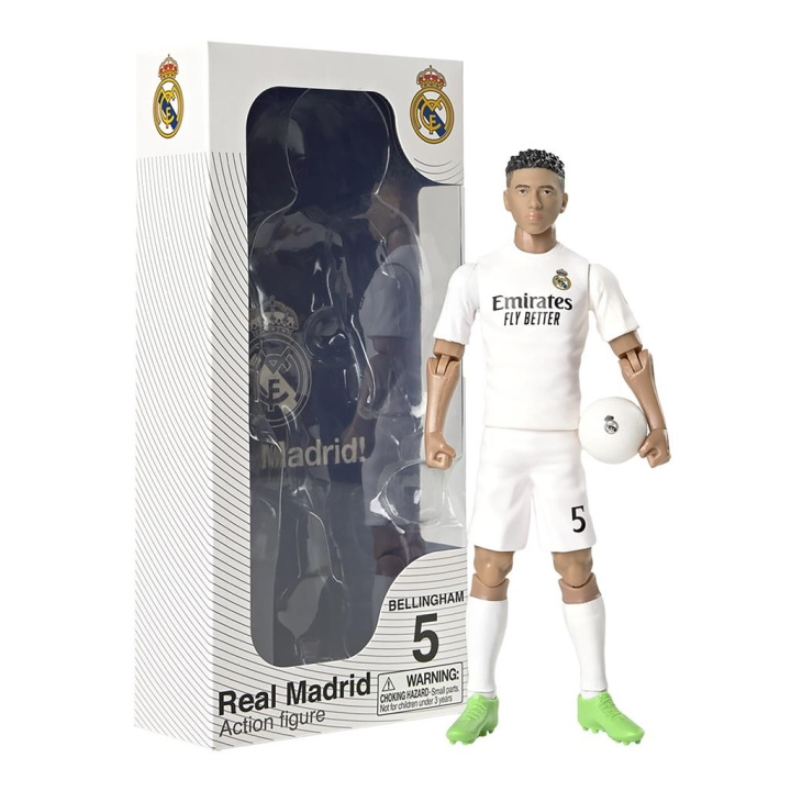 Socker Real Madrid Jude Bellingham 20cm (83613) in de groep SPEELGOED, KINDER- & BABYPRODUCTEN / Speelgoed / Figuren, Miniaturen & accessoires bij TP E-commerce Nordic AB (D29969)