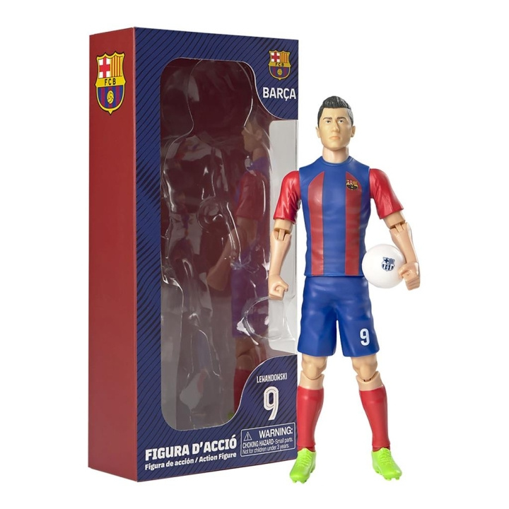 Socker FC Barcelona Robert Lewandowski 20cm (83569) in de groep SPEELGOED, KINDER- & BABYPRODUCTEN / Speelgoed / Figuren, Miniaturen & accessoires bij TP E-commerce Nordic AB (D29971)