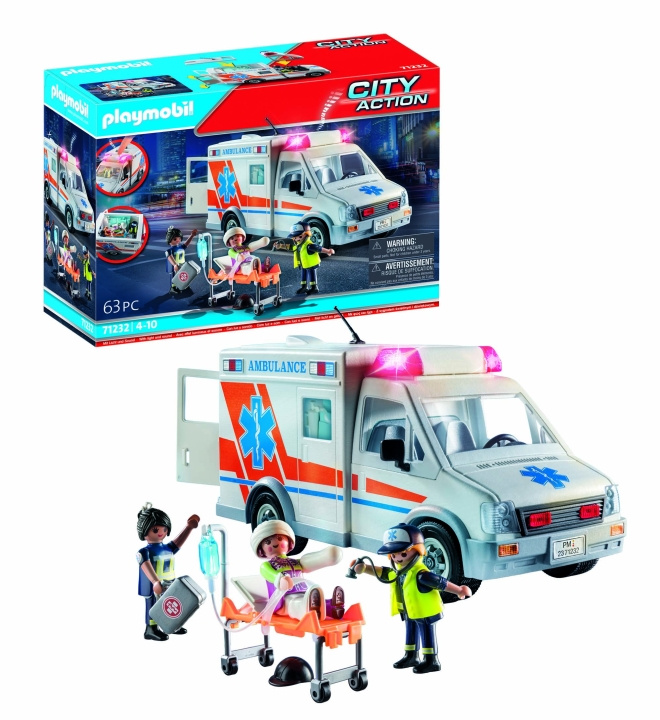 Playmobil Actie Helden: Ambulance (71232) in de groep SPEELGOED, KINDER- & BABYPRODUCTEN / Speelgoed / Speelset bij TP E-commerce Nordic AB (D29980)