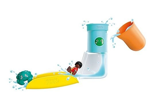 Playmobil Junior Aqua: Giet en speel watertank met glijbaan (71775) in de groep SPEELGOED, KINDER- & BABYPRODUCTEN / Speelgoed / Speelset bij TP E-commerce Nordic AB (D30002)